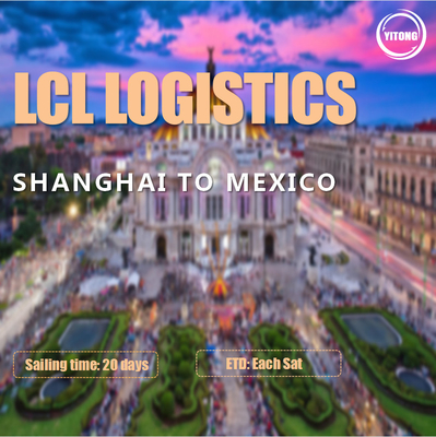 Shanghai To Manzanillo Mexico Lcl Freight Shipping EXW  FOB Lcl Ship Logistics