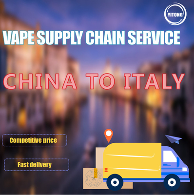 China To Italy Full Delivery Vape Supply Chain Logistics Service High Efficient