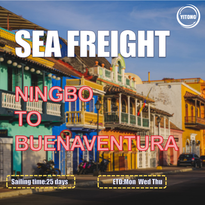 Ningbo To  Buenaventura Colombia Sea Freight Logistics Services 25 Days