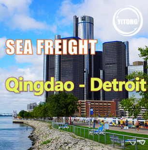 DDU DDP International Sea Cargo Services From Qingdao To Detroit US