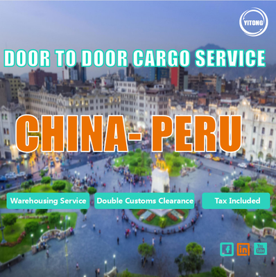 China To Peru South America  International Door To Door Freight Service 35 Days