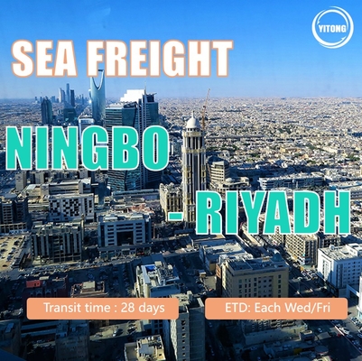 Sea Shipping From Ningbo To Riyadh
