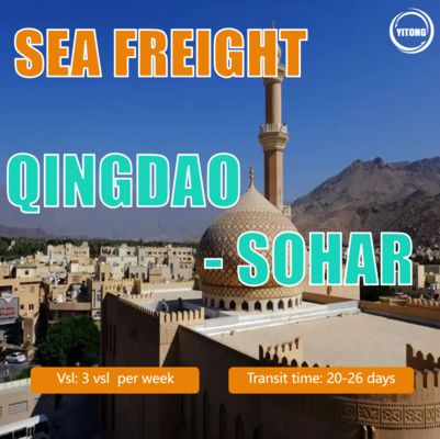 Sea Ocean Shipping From Qingdao To Sohar, Oman