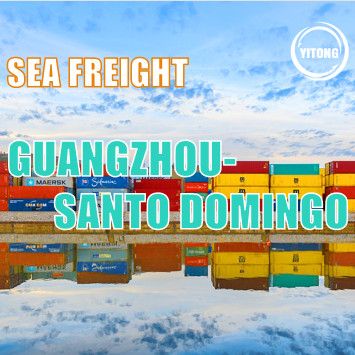 ISEA Global Sea Freight Service From Guangzhou to Santo Domingo