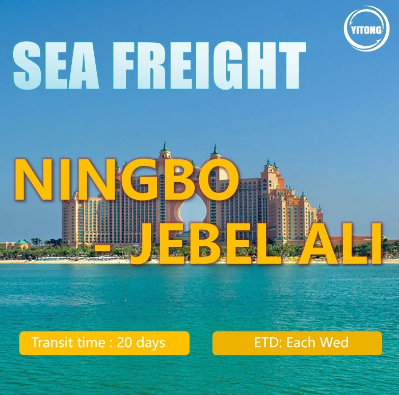 Sea Freight From Ningbo To Jebel Ali