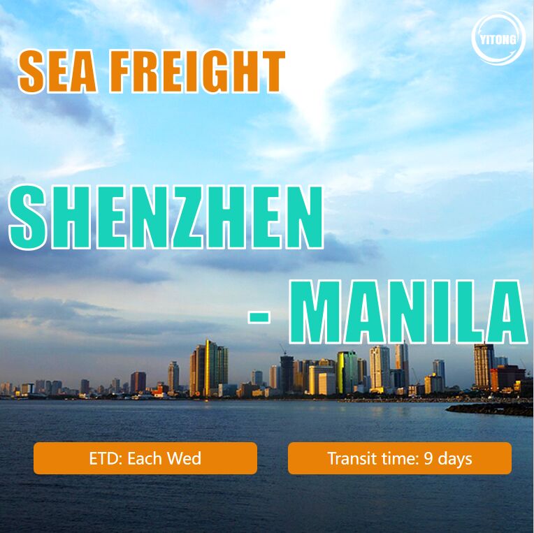 Ocean Freight Service From Shenzhen Shantou China To Manila Philippines Sea Freight